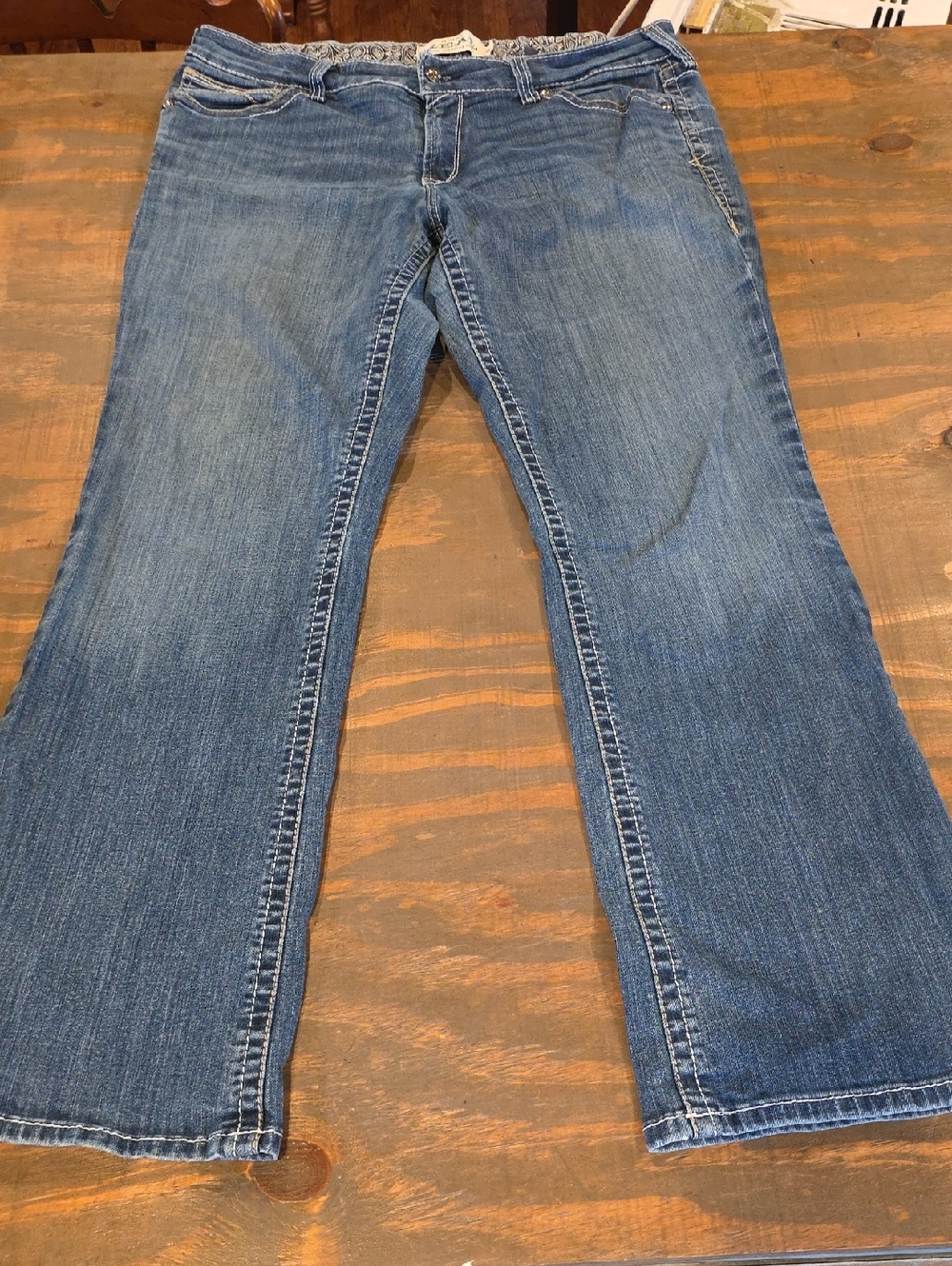 Ariat Women's Bootcut Jeans - Classic Blue Denim